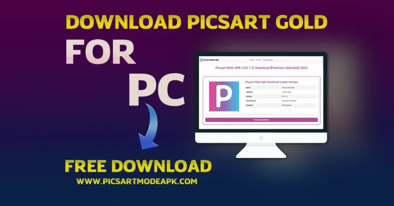 picsart gold apk for pc